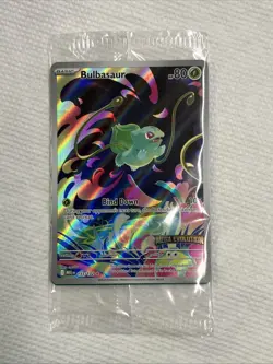 2025 Pokemon Mega Evolution Bulbasaur Stamped Promo 133/132 Free Shipping B - Image 1