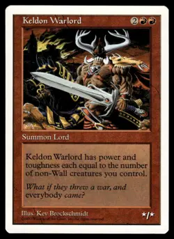 Fifth Edition Keldon Warlord - Image 1