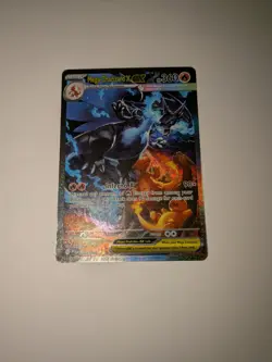 Mega Charizard X EX SIR 125/094 Phantasmal Flames English Pokemon TCG Pack Fresh - Image 1