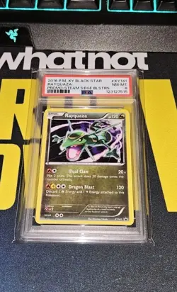 Pokemon RAYQUAZA #XY141 HOLO PSA 8 Promo - Image 1