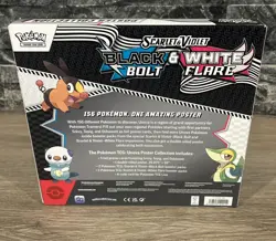 Pokemon TCG Scarlet & Violet - Black Bolt & White Flare Unova Poster Collection - Image 2