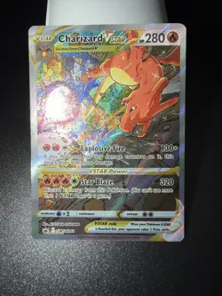 Pokemon TCG Charizard VStar SWSH262 Black Star Promo English NM #6 - Image 1