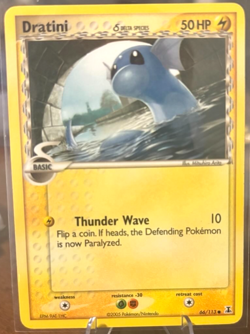Dratini - (Delta Species) 66/113 Delta Species Regular NM Free Shipping Pokemon - Image 1