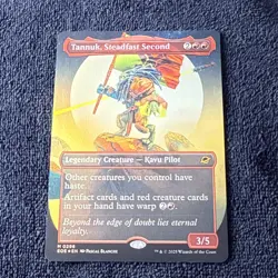 Tannuk, Steadfast Second (Borderless) Edge of Eternities Foil 296 - Image 1