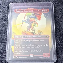 Tannuk, Steadfast Second (Borderless) Edge of Eternities Foil 296 - Image 3
