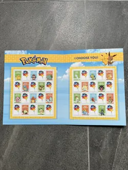 Pokemon AusPost Australia Post Stamp Collection Set 25th Anniversary 2021 ✅ - Image 2