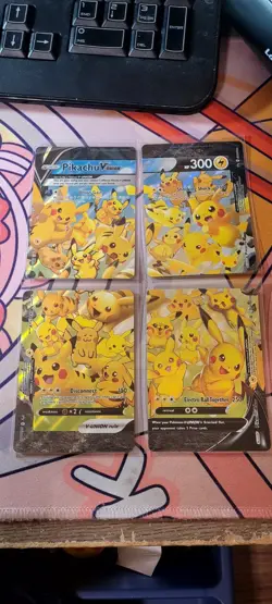 Pokemon Pikachu V-Union Complete Set SWSH139 SWSH140 SWSH141 SWSH142 NM/M - Image 1