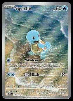 2023 Scarlet & Violet Series - Scarlet & Violet - 151 Squirtle Illustration Rare - Image 1