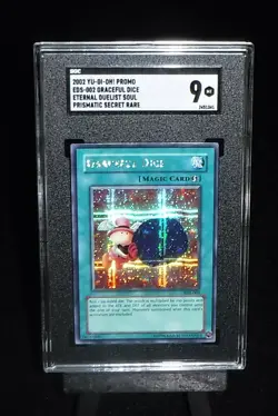 Yugioh 2002 Graceful Dice EDS-002 SGC 9 MT - Image 1