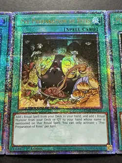 3x Pre-Preparation Of Rites | RA01-EN055 | Quarter Century Secret Rare | YuGiOh! - Image 5