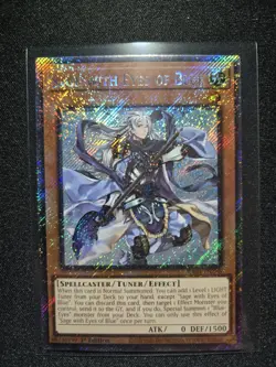 Sage with Eyes of Blue (Platinum Secret Rare) RA04-EN266 Quarter Century... - Image 1