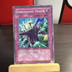 Dimensional Prison WC08-EN003 Super Rare Game Promo MP/HP Yugioh +BONUS HOLO - Image 1