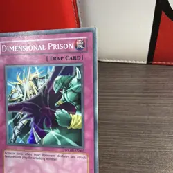 Dimensional Prison WC08-EN003 Super Rare Game Promo MP/HP Yugioh +BONUS HOLO - Image 2