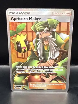 Pokemon English TCG Card Celestial Storm Apricorn Maker 161/168 Full Art - Image 1