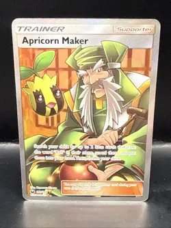 Pokemon English TCG Card Celestial Storm Apricorn Maker 161/168 Full Art - Image 2