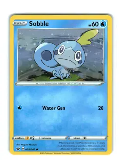 Sobble 054/202 Sword & Shield Cosmos Holo Promo Pokemon Card NM-LP - Image 1