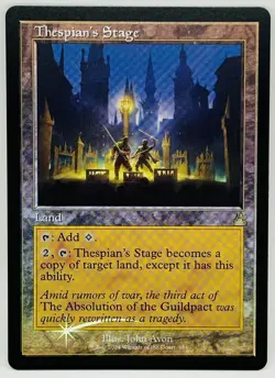 Thespian's Stage (Retro Frame) Ravnica Remastered - Near Mint Foil - Image 1