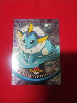 Vaporeon #134 Topps Chrome TV Animation Edition HOLO Foil LP Pokemon Card - Image 1
