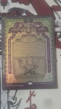 Field Of The Dead Foil Secret Lair Encyclopedia of Magic MtG - Image 2