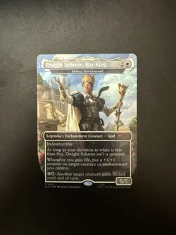 Dwight Schrute, Hay King - Heliod, Sun-Crowned Secret Lair Drop Foil - Image 1