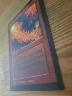 Magic MTG - International Collectors' Edition Red Elemental Blast - Alpha Art NM - Image 2