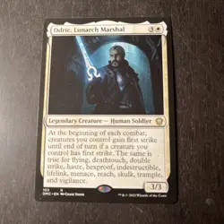 MTG STARTER COMMANDER DECK - Odric, Lunar Marshall - Mono White Weenie - Image 1
