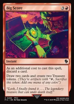 Big Score Commander: FINAL FANTASY NM MTG Non-Foil - Image 1