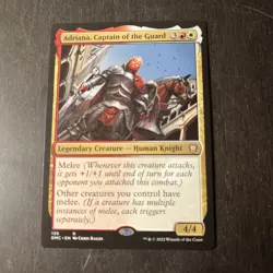 MTG STARTER COMMANDER DECK - Adriana, Captain Of The Guard - R/W - Image 1