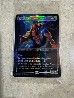 MTG Sensational Spider-Man (Borderless Foil) Marvel's Spider-Man 25 NM - Image 1