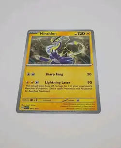 Miraidon 003/015 M24en McDonald’s Pokemon Happy Meals Promo Pokemon TCG Card - Image 2