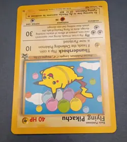 Flying Pikachu Pokemon TCG #25 Black Star Promo Great Condition! - Image 3