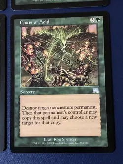 Chain Of Acid X4 Onslaught Ex+ Condition See Pics Front Back - Image 2