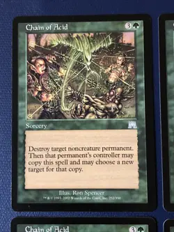 Chain Of Acid X4 Onslaught Ex+ Condition See Pics Front Back - Image 5