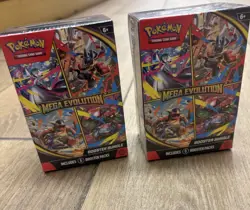 Lot of 2 ! Pokemon MEGA EVOLUTION Booster Bundles Pokemon Sealed - Image 1