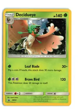 Decidueye SM55 | SM - Black Star Promo | Cosmos Holo | Pokemon NM-LP - Image 1