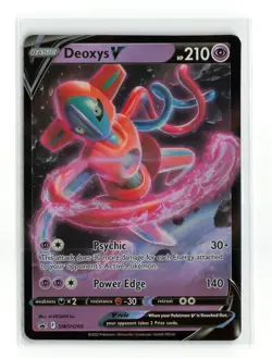 DEOXYS V SWSH266 PROMO POKEMON TCG NM - Image 1