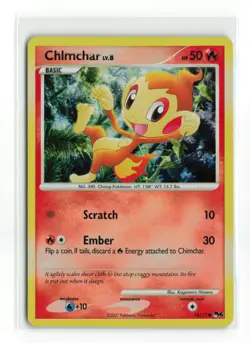 CHIMCHAR 14/17 HOLO POP SERIES 6 POKEMON TCG LP - Image 1