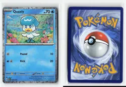 QUAXLY 003/015 HOLO 2023 MCDONALD'S POKEMON TCG LP - Image 3