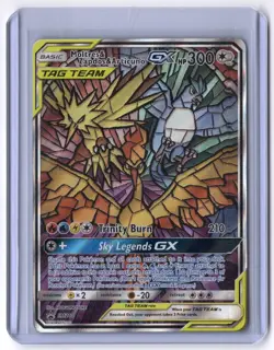 Moltres & Zapdos & Articuno GX SM210 Promo Holo NM Pokemon SM Promos - Image 1