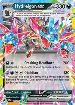 Hydreigon ex | 119/191 | Surging Sparks | Pokemon TCG - Image 1