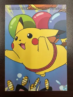 2000 Topps TV Animation Series 2 Arbok #24 4 Of 10 Sticker Puzzle Flying Pikachu - Image 2