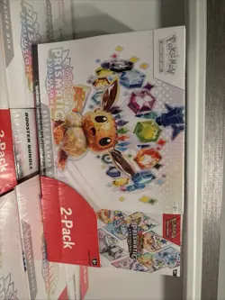 Pokemon Prismatic Evolutions Elite Trainer Box and Booster Bundle Costco 2-Pack - Image 3