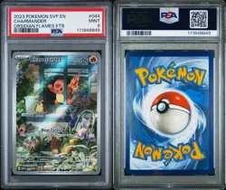 2023 POKEMON SVP EN-SV BLACK STAR PROMO #044 CHARMANDER PSA 9 - Image 3
