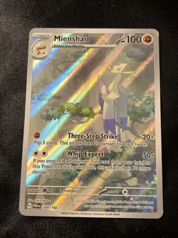 Mienshao 200/182 Pokemon Paradox Rift Full Art Illustration Rare Holo NM - Image 1
