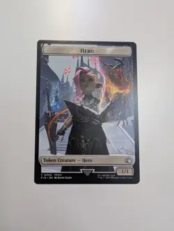 MTG - Hero 0005/Moogle 0011 Token - Final Fantasy NM/M Condition - Image 1