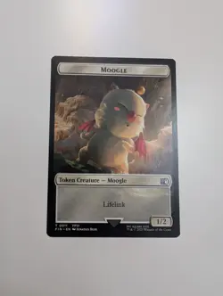 MTG - Hero 0005/Moogle 0011 Token - Final Fantasy NM/M Condition - Image 4