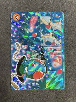 Pokemon Japanese Vending Prism Sticker *LP Venomoth Tentacool 68 Unofficial 1996 - Image 2