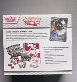 POKEMON TCG S&V WHITE FLARE ETB ELITE TRAINER BOX - FACTORY SEALED - Image 2