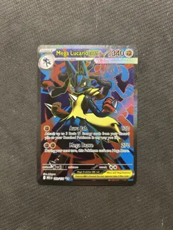 Pokemon TCG Mega Lucario ex 160/132! NM Condition! See Description! - Image 1