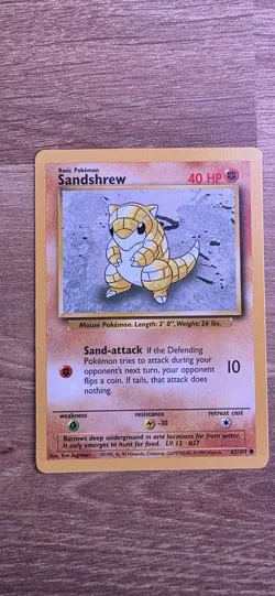 Pokemon Sandshrew 62/102 Sandslash 41/62 Base & Fossil Set Mint Possible PSA 10 - Image 4